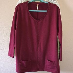 Lucy active wear Comfy casual top